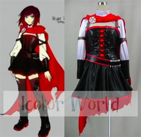 Rwby Ruby Rose Suit New Design Cosplay Costume In Game Costumes From