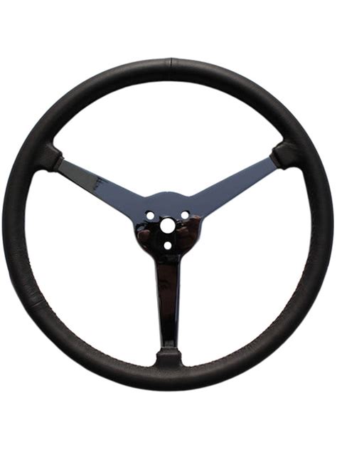 Lime Works 15 3 Spoke Leather Wrap Sprint Steering Wheel D3sp15 Ebay