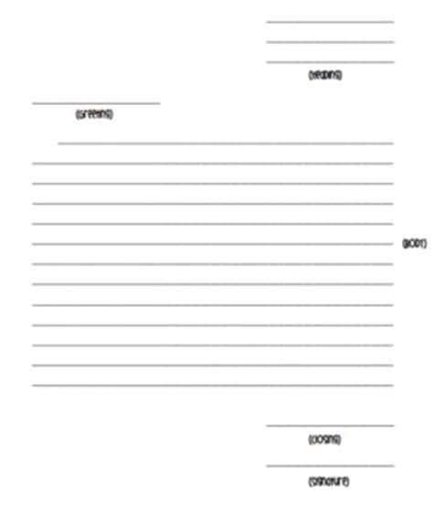 Heading, greeting, body, closing, and signature. Friendly Letter Template Free by Ella Reinke | Teachers Pay Teachers