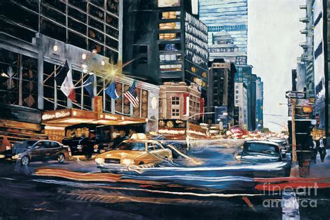 New York City Painting By Nancy Vunic
