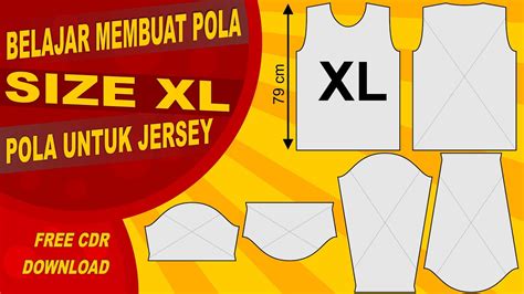 Free Download Pola Jersey Xl Po Youtube