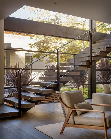 Sanctuary Contemporary Staircase San Diego By Hill Construction
