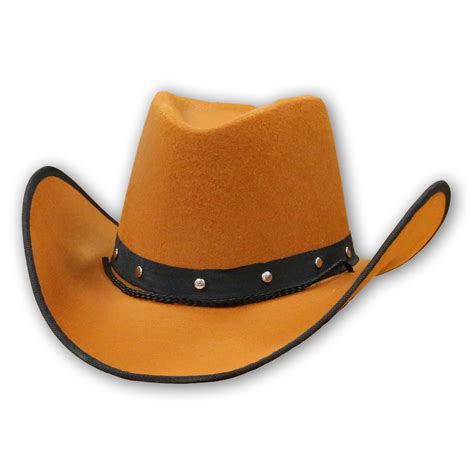 En cuir, réglable jusqu'à 66 cm environ. Chapeau cowboy marron CH0046Br : American Shop Avenue ...