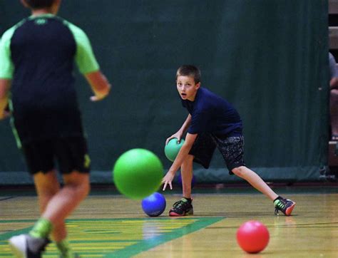 Hvcc Hosts Dodgeball Camp For Kids