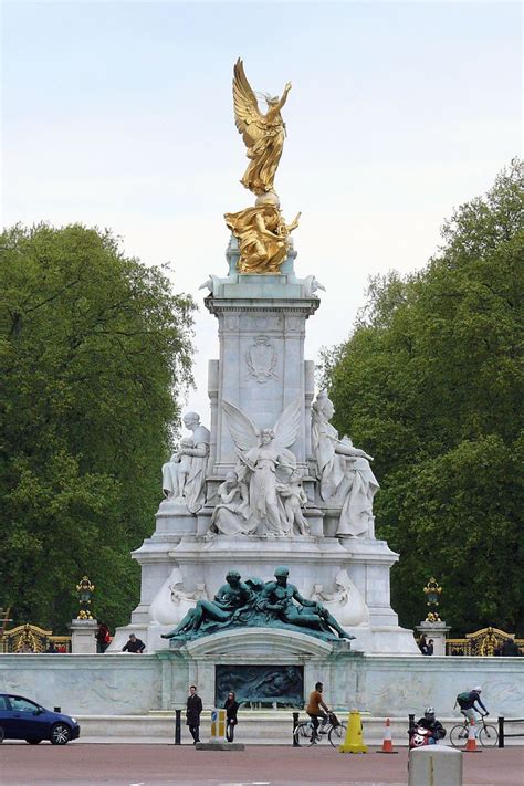 The Victoria Memorial Is A Monument To Queen Victoria Located At The