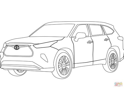 Dibujo De Montañés Toyota Para Colorear Dibujos Para Colorear