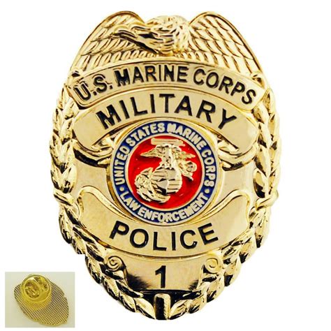 Motors Usmc Marine Corps Military Police Badge Decal Sticker Auto Parts