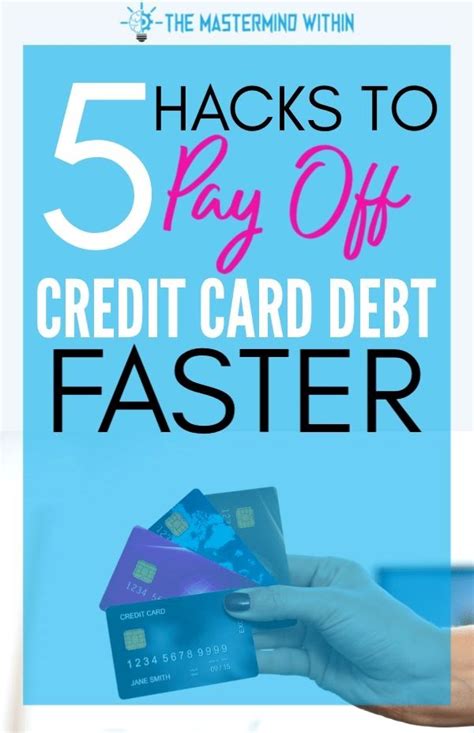 5 Credit Card Debt Pay Off Tips To Get Out Of Debt Credit Debt