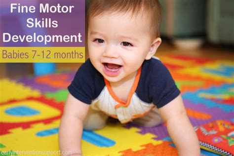 12 Month Fine Motor Skills Milestones And Development Skills Eis