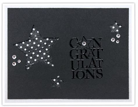 Star Congratulations Card Crafts Direct