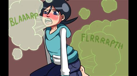 Girl Fart Animation Anime Girl