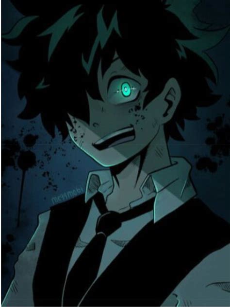 Evil Deku Villain Deku Anime Villians Hero