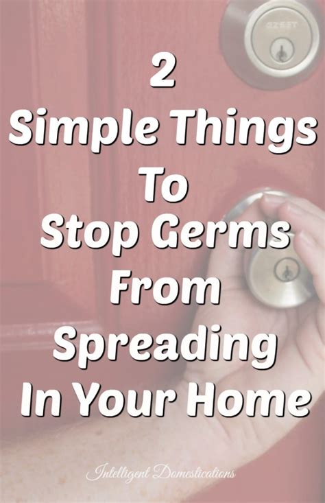 Stop Germs From Spreading In Your Home With These Easy Tips