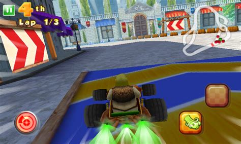 Screenshot Of Shrek Kart Android 2009 Mobygames