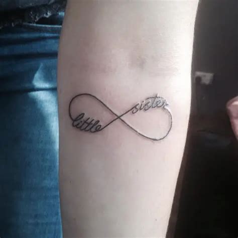 40 Inseparable Sisters Infinity Tattoo Youll Love To See