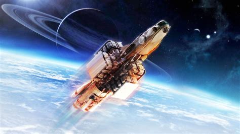 Spaceship Digital Wallpaper Star Citizen Video Games Artwork Hd