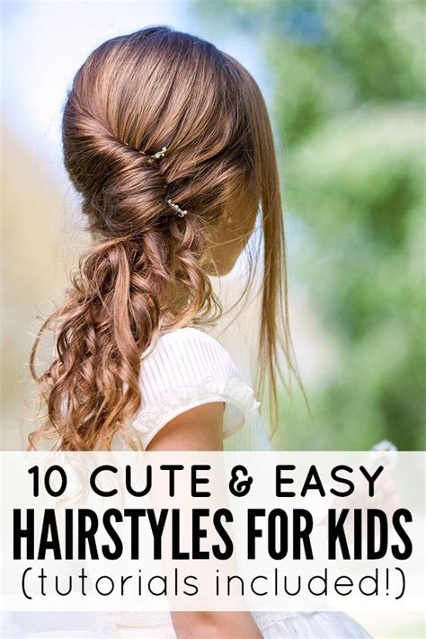 10 Cute And Easy Hairstyles For Kids The Co