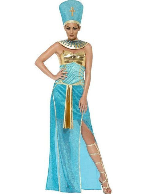 Womens Goddess Nefertiti Costume Nefertiti Costume Egyptian Goddess Costume Egyptian Fancy