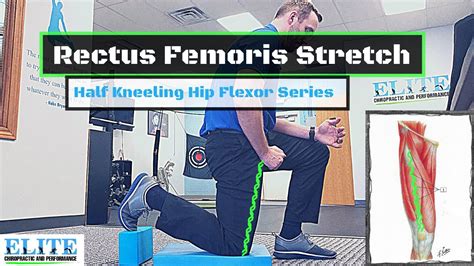 Rectus Femoris Stretch Hip Flexor Stretching Series Youtube