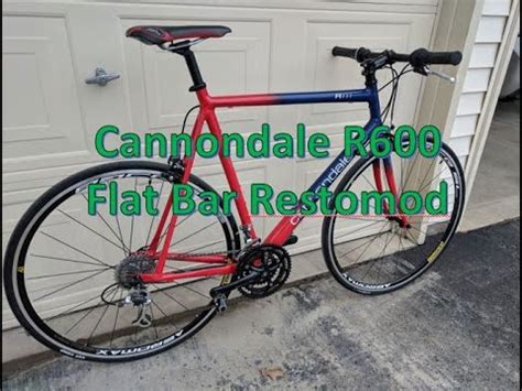 Cannondale R Road Bike Flat Bar Restomod YouTube