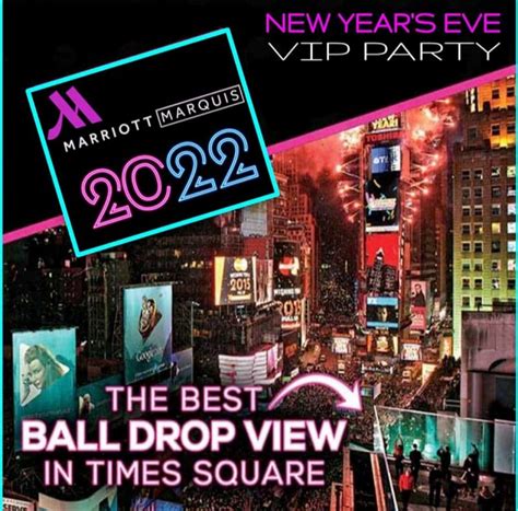 presents marriott marquis times square new years eve the marriott marquis new