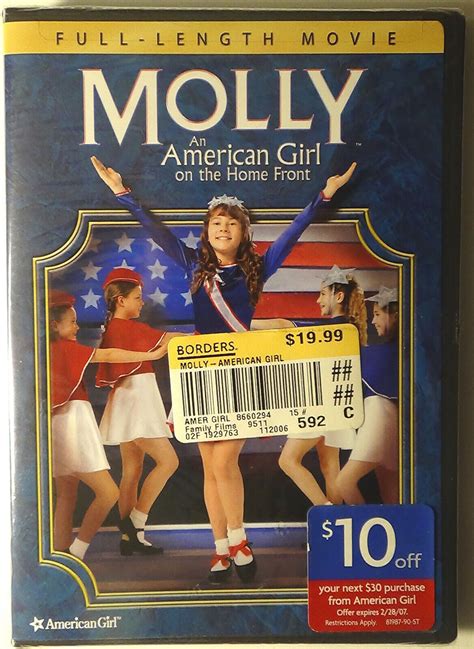 Molly An American Girl On The Home Front ~ Molly Ringwald Dvd 2006 New
