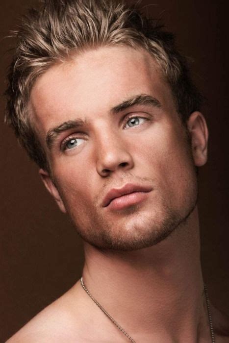 Chiseled Jaw Beautiful Men Faces Blonde Guys Corrective Makeup
