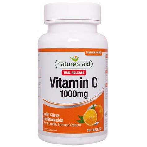 Natures Aid Vitamin C 1000mg Time Release Natures Aid