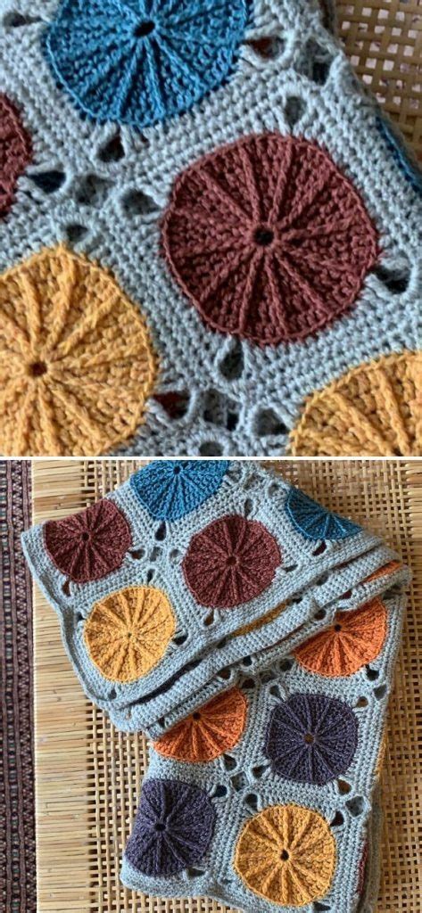Crochet Sunny Spread Crochet Blankets Patterns