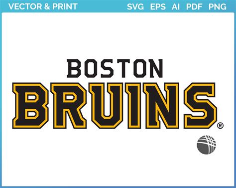 Boston Bruins Wordmark Logo 2007 Hockey Sports Vector Svg Logo In
