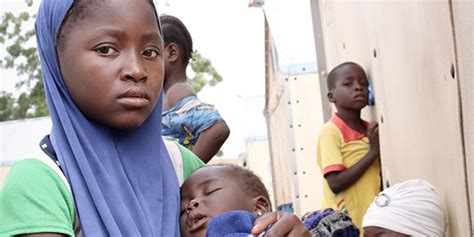 Children And Families Displaced In Burkina Faso