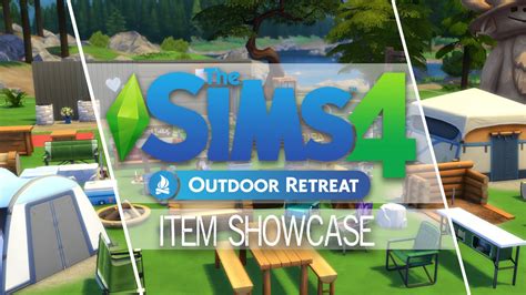 The Sims 4 Outdoor Retreat Item Showcase Youtube
