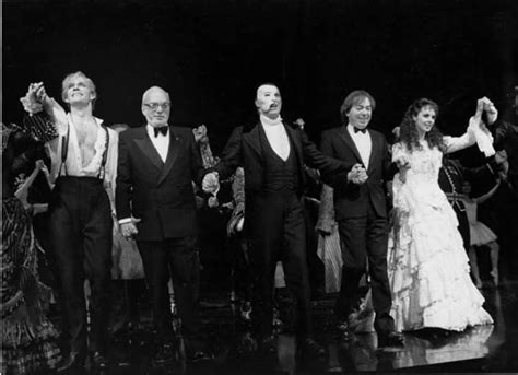 How brilliant watching a live musical at home. Curtain call opening night- original cast of "Phantom". | Phantom of the opera, Opera, Musicals