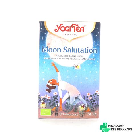 Yogi Tea Infusion Moon Salutation Calme Et Détente