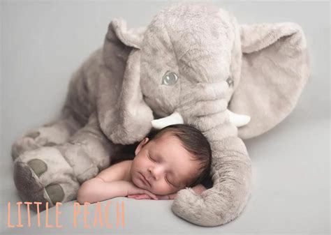 Snuggle Me Elephant T For New Baby Elephant Pillow Etsy Uk