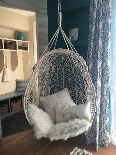 Check spelling or type a new query. Knotted Melati Hanging Chair in 2020 | Cute room decor ...