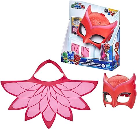 Pj Masks Owlette Deluxe Mask Set Preschool Dress Up Toy Light Up Mask