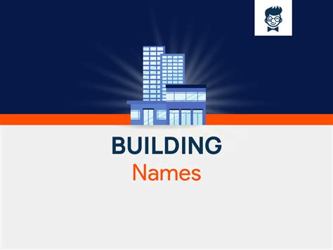 Building Names 830 Best And Cool Names Thebrandboycom