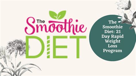 21 day rapid weight loss challange the smoothie diet