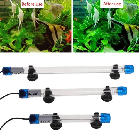 Aquarium Uv Light Eu Submersible 5w7w11w Fish Tank Sterilizer