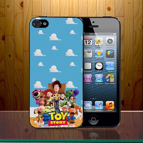 Toy Story Disney Wallpaper Woody Buzz Lightyear Hard Phone Case Cover