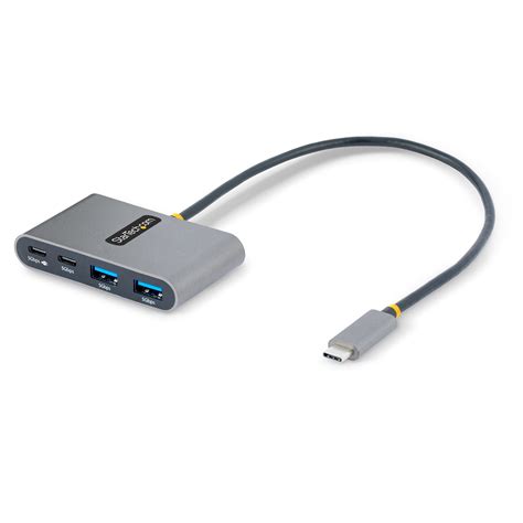 4 Port Usb C Hub With 100w Power Delivery Pass Through