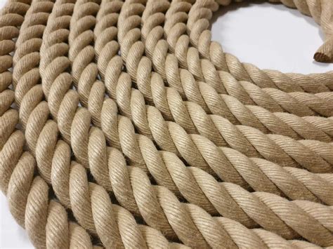 20mm Synthetic Hemp Rope Polyhemp Garden Rope By The Metre Ebay