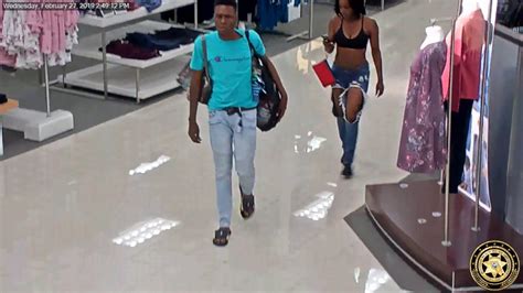 Surveillance Video Couple Allegedly Shoplifting In Kohls Youtube