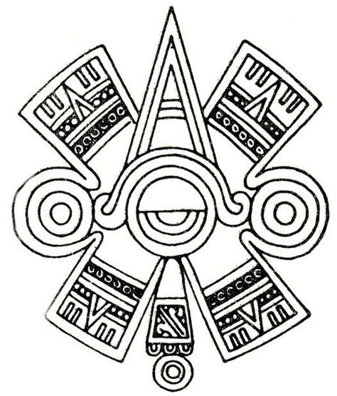 Aztec Symbols Strength Aztec Symbols Mayan Tattoos Aztec Art