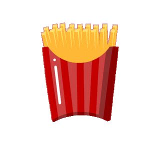 Download free static and animated food vector icons in png, svg, gif formats. fries GIFs | Find, Make & Share Gfycat GIFs