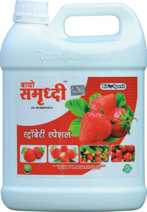 Bio Tech Grade Liquid Bio Samruddhi Strawberry Special PGR G2 LIC NO