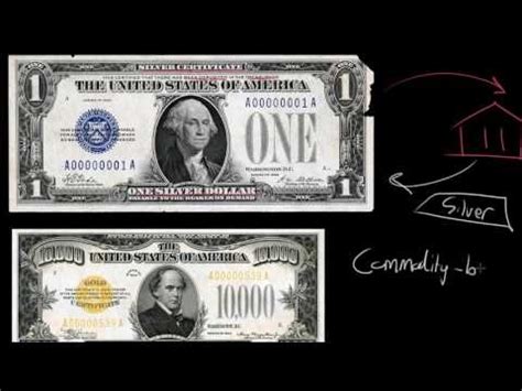 Examples of commodity money are gold and silver coins. Commodity money vs. Fiat money - YouTube