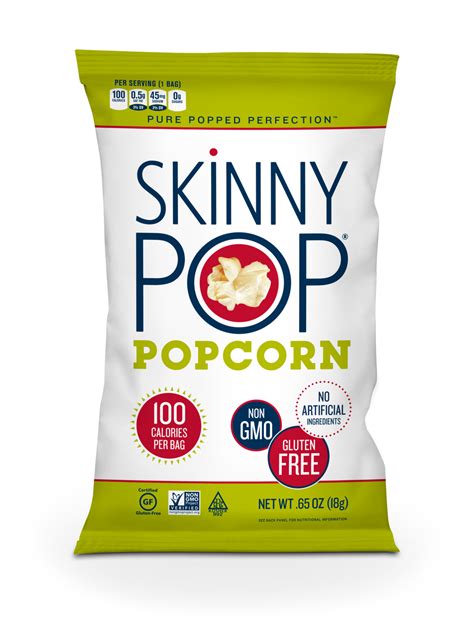 Skinny Pop Popcorn Original Snack Pack Healthy Snack Solutions