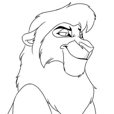 Coloring Pages Of Lion King Kovu